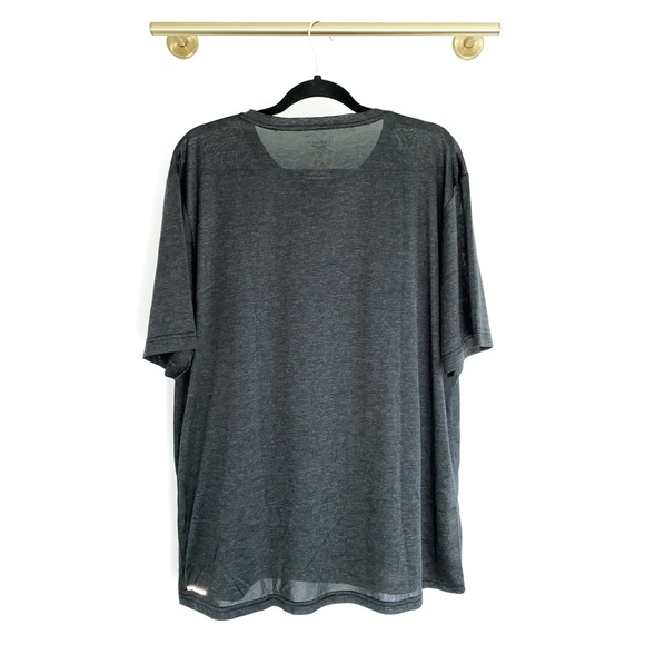Charcoal Reebok Speedwick Athletic Shirt - Picture 6 of 10